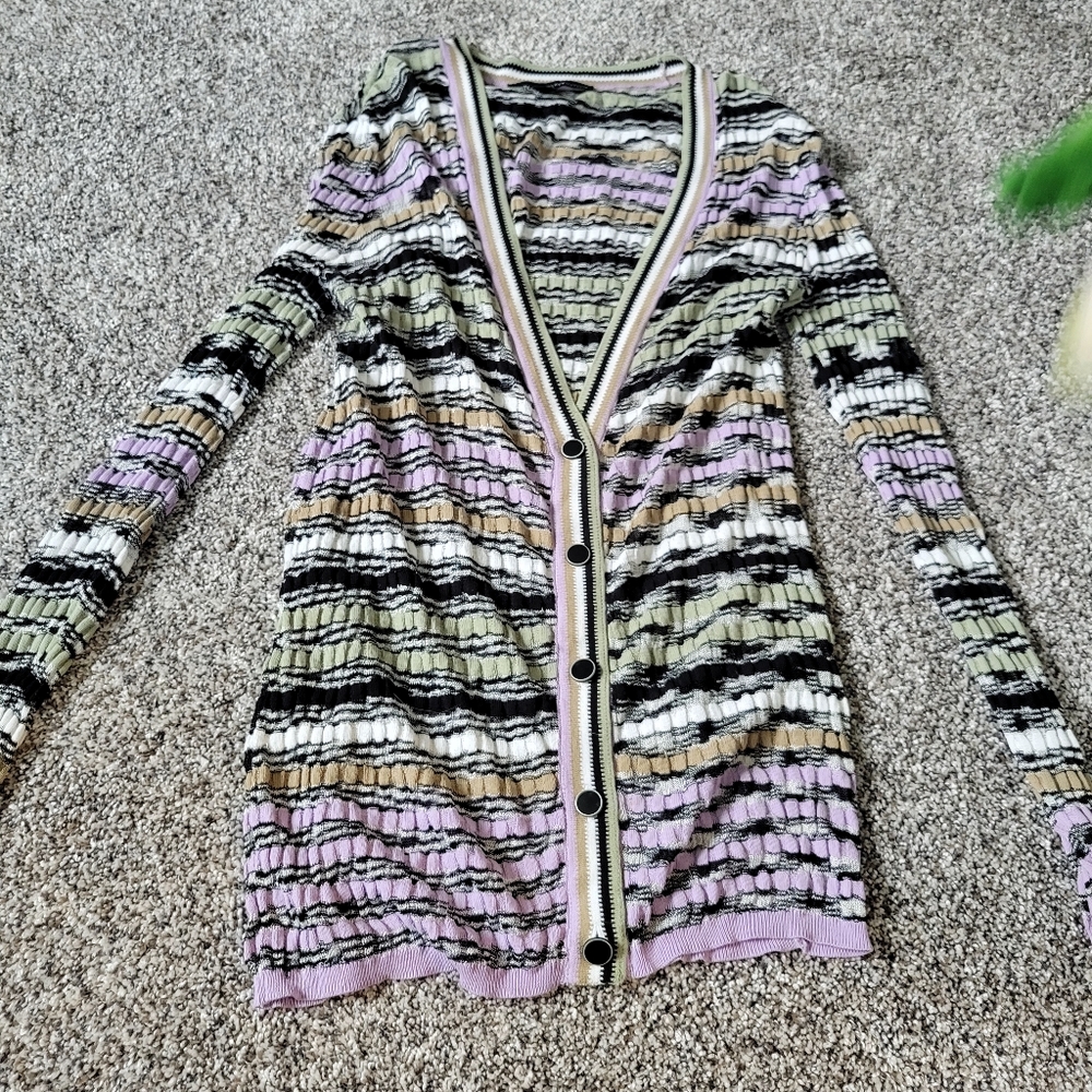 Multicolor Striped Women's Dress